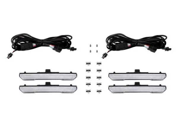 Diode Dynamics 2024 GMC Sierra/Canyon LED Sequential Sidemarkers - Clear