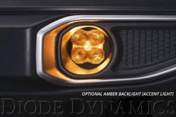 Diode Dynamics SS3 Pro Type F2 Kit - Yellow SAE Fog image 3