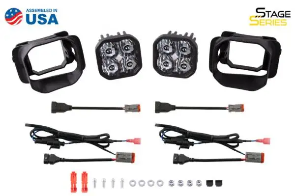 Diode Dynamics SS3 Pro Type F2 Kit - Yellow SAE Fog image 7