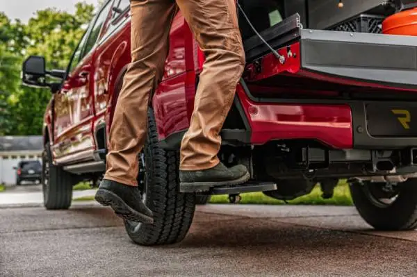 AMP Research 2023 Ford F-250 Super Duty BedStep - Black image 11
