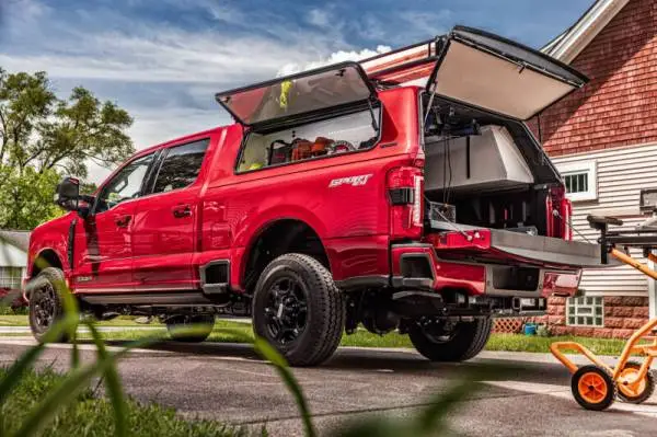 AMP Research 2023 Ford F-250 Super Duty BedStep - Black image 12