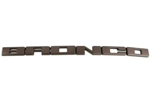 Ford Racing 2021+ Bronco Grille Lettering Overlay Kit - Bronze image 7