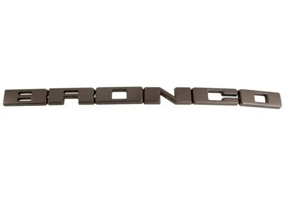 Ford Racing 2021+ Bronco Grille Lettering Overlay Kit - Bronze image 9