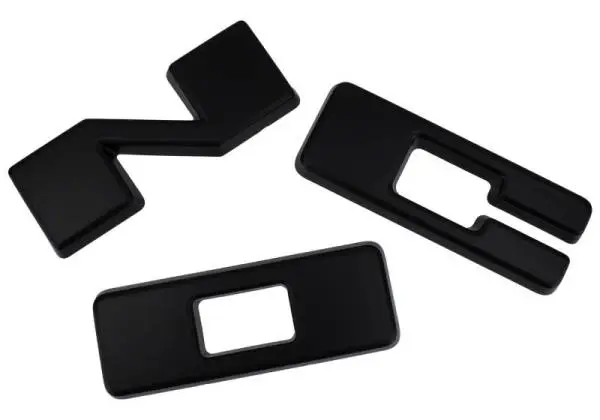 Ford Racing 2021+ Bronco Grille Lettering Overlay Kit - Black image 9