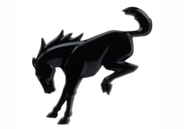 Ford Racing 2021 Bronco Rear Emblem - Black image 3