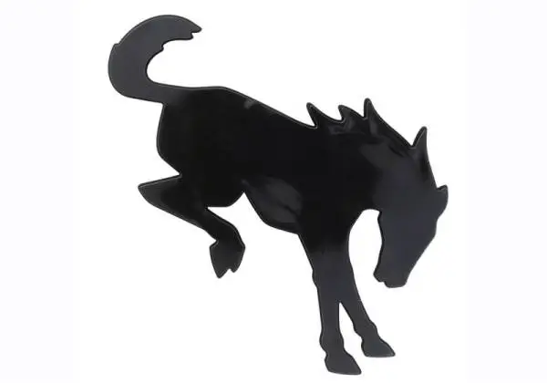Ford Racing 2021 Bronco Rear Emblem - Black image 4
