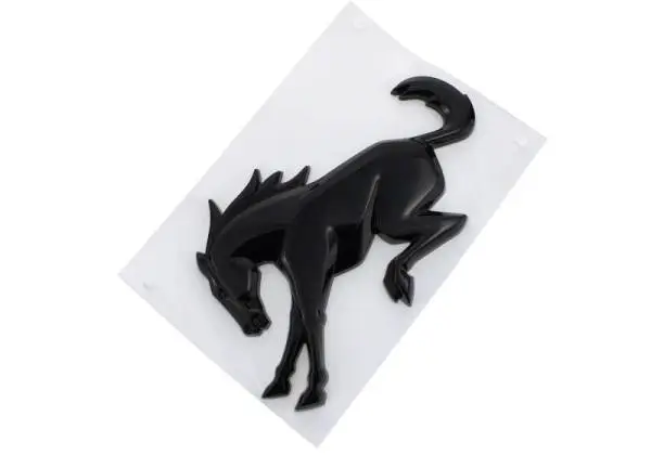 Ford Racing 2021 Bronco Rear Emblem - Black image 5