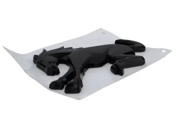 Ford Racing 2021 Bronco Rear Emblem - Black image 6