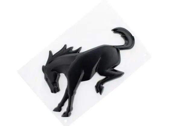 Ford Racing Bronco Rear Emblem - Matte Black image 4