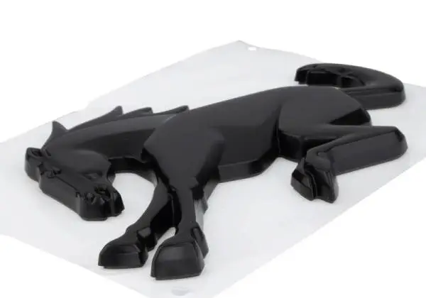 Ford Racing Bronco Rear Emblem - Matte Black image 5