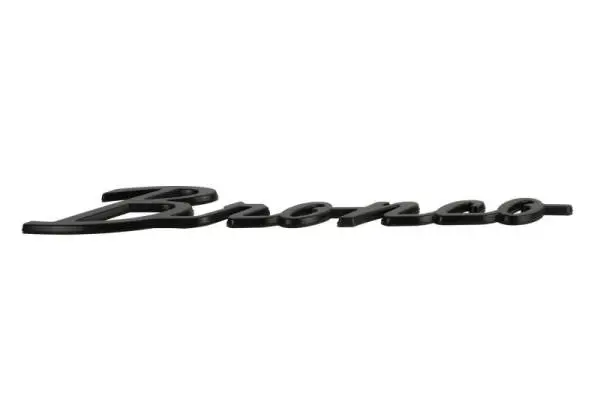 Ford Racing 2021+ Bronco Classic Script Fender Badges - Matte Black (Pair) image 13