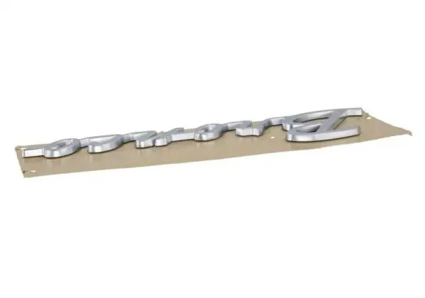 Ford Racing 21-23 Bronco Script Fender Badge - Silver image 8