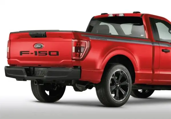 Ford Racing 15-24 F-150 Tailgate Lettering - Black image 2