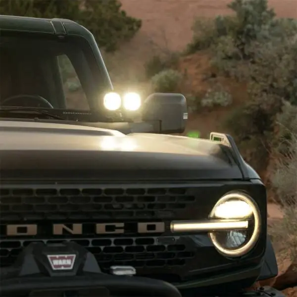 Ford Racing Bronco Dual Mounted Mirror Off-Road Lights image 5