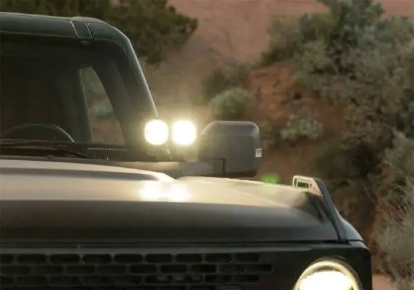 Ford Racing Bronco Dual Mounted Mirror Off-Road Lights image 10