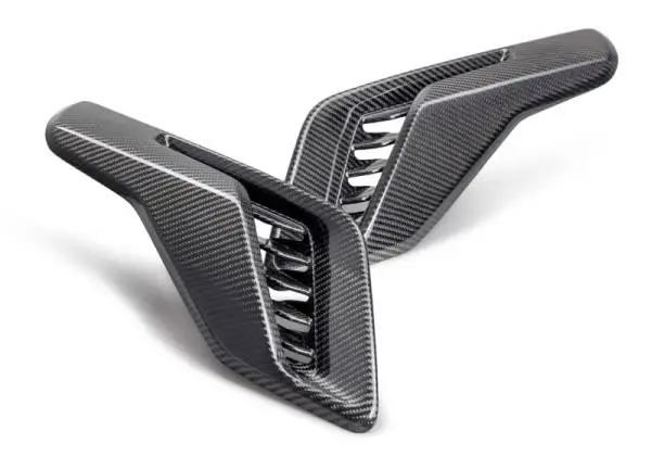 Ford Racing 21-24 F-150 Raptor Carbon Fiber Fender Vent Set - Gloss image 8