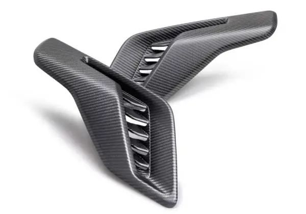 Ford Racing 21-24 F-150 Raptor Carbon Fiber Fender Vent Set - Matte image 2