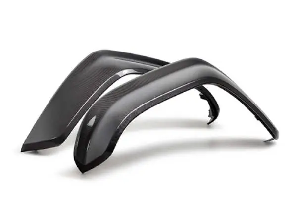 Ford Racing 22-24 Ford Bronco Raptor Carbon Fiber Front Fender Flare Set - Gloss Finish image 2
