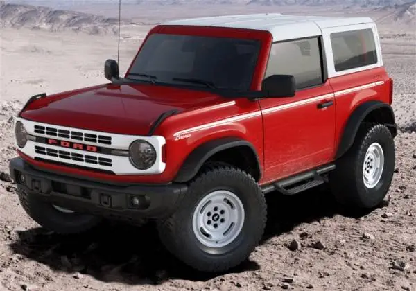 Ford Racing Bronco Off-Road Hoop Steps image 8