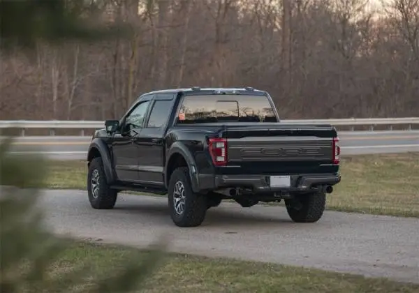 Ford Racing 21-24 Ford F150 Raptor Carbon Fiber Tailgate Panel - Gloss image 5