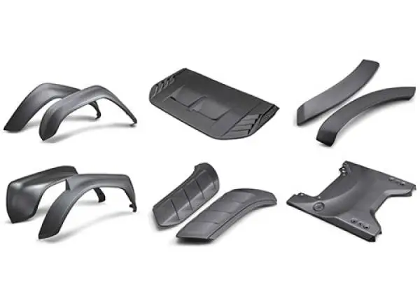 Ford Racing 22-24 Ford Bronco Raptor Carbon Fiber Appearance Kit - Matte Finish image 2