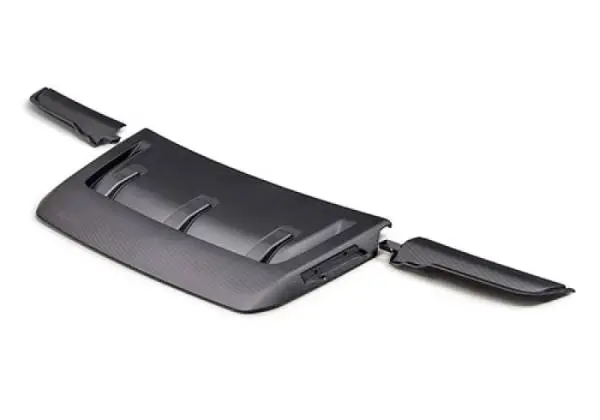 Ford Racing 21-24 F-150 Raptor Carbon Fiber Hood Vent & Trim - Matte image 3