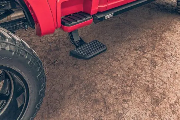 AMP Research 2023 Ford F-250/350 SuperDuty All Beds Passenger Side ONLY BedStep2 - Black image 4