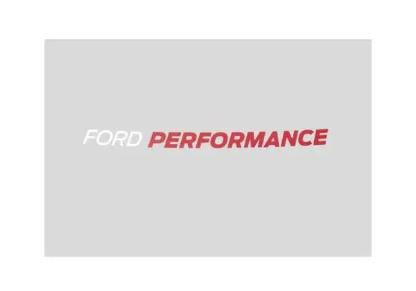 Ford Racing Ford Performance Bronco Windshield Banner - White/Red image 6