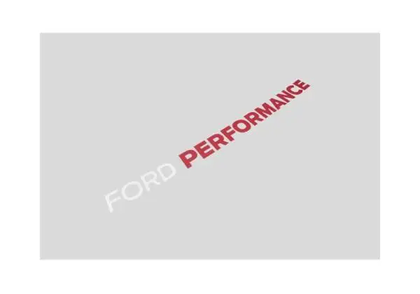 Ford Racing Ford Performance Bronco Windshield Banner - White/Red image 7