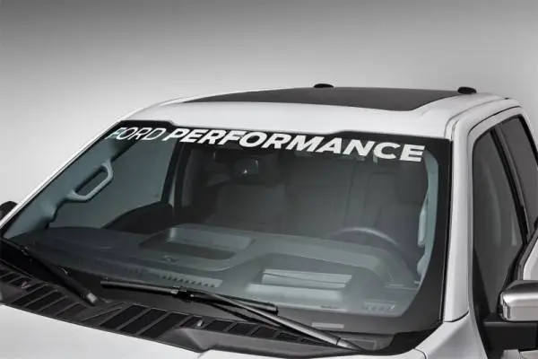 Ford Racing 2009-2018 F-150 (Incl Raptor) Ford Performance Windshield Banner image 5