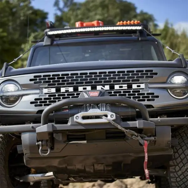 Ford Racing 2021 Ford Bronco WARN Winch Kit image 10