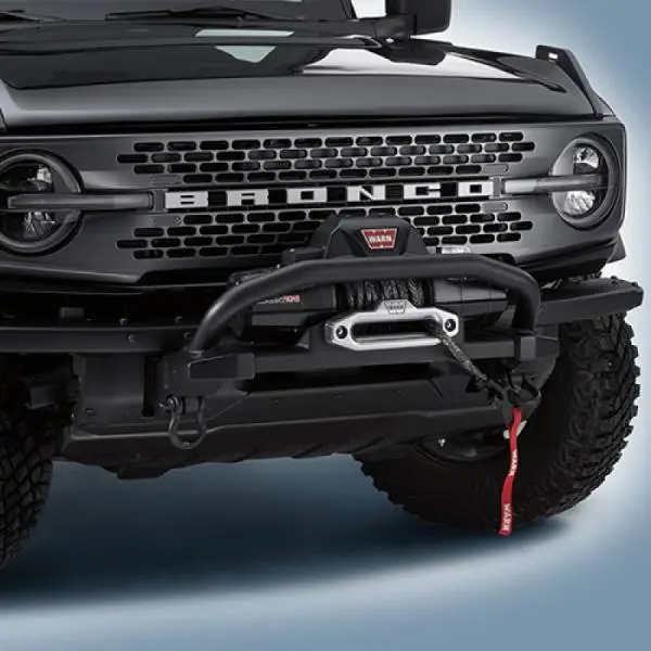 Ford Racing 2021 Ford Bronco WARN Winch Kit image 11