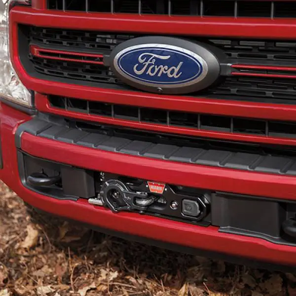 Ford Racing 23-24 Super Duty Ford Performance Parts/Warn Winch Kit image 2