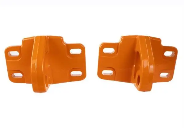 Ford Racing 2021+ Bronco Front Bumper Tow Hooks - Orange (Pair) image 6