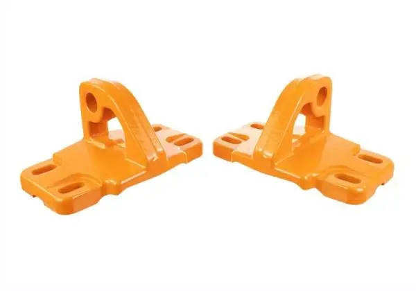 Ford Racing 2021+ Bronco Front Bumper Tow Hooks - Orange (Pair) image 8