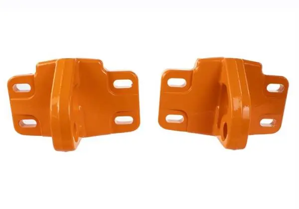 Ford Racing 2021+ Bronco Front Bumper Tow Hooks - Orange (Pair) image 12