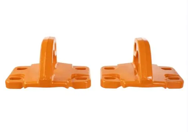Ford Racing 2021+ Bronco Front Bumper Tow Hooks - Orange (Pair) image 13