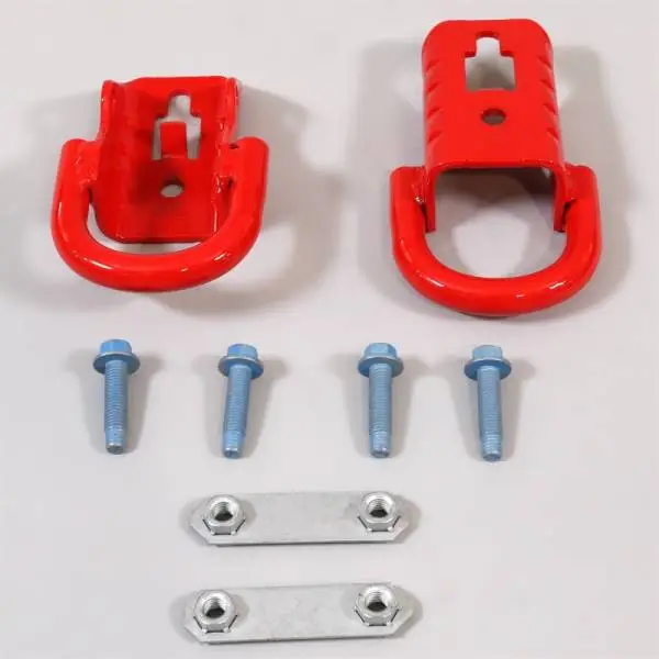 Ford Racing 15-22 F-150 Tow Hooks - Red (Pair) image 3