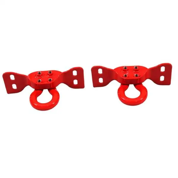 Ford Racing 17-22 Super Duty Tow Hooks - Red (Pair) image 2
