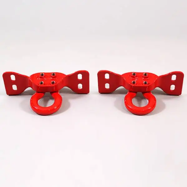 Ford Racing 17-22 Super Duty Tow Hooks - Red (Pair) image 10