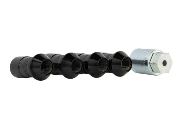 Ford Racing M14 x 1.5 Black Security Lug Nut Kit - Set of 4 image 5