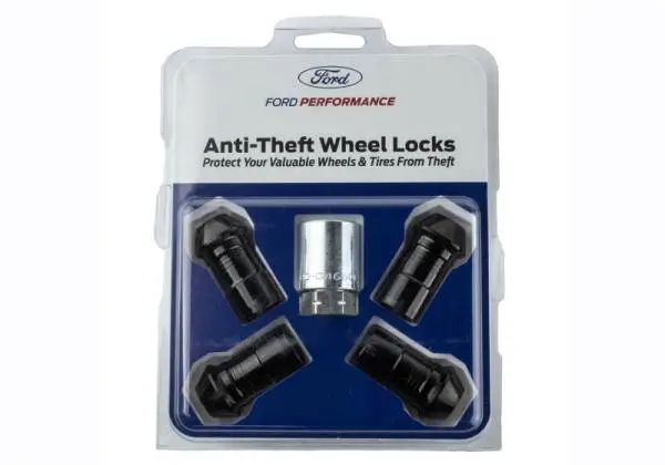 Ford Racing M14 x 1.5 Black Security Lug Nut Kit - Set of 4 image 14