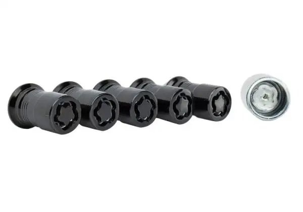 Ford Racing 2023+ Ford Bronco Raptor M14 x 1.5 Black Security Lug Nut Kit - Set of 5 image 2