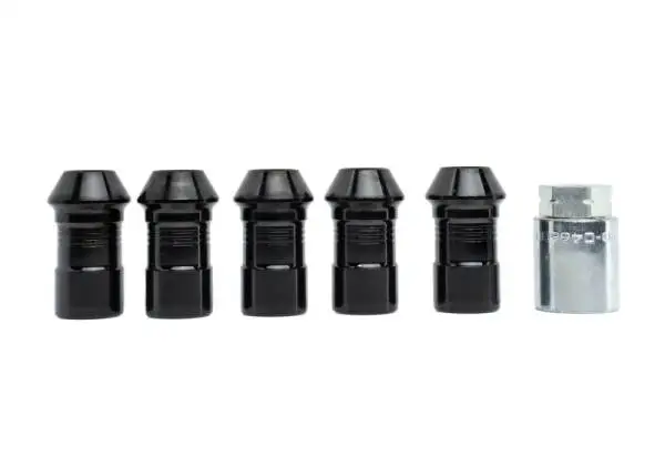 Ford Racing 2023+ Ford Bronco Raptor M14 x 1.5 Black Security Lug Nut Kit - Set of 5 image 3