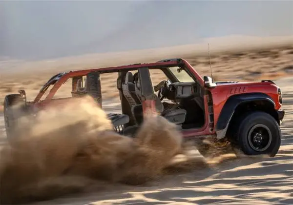 Ford Racing 2022+ Ford Bronco B & C Bow Brace Kit image 3