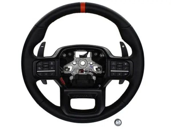 Ford Racing 2021+ F-150 Raptor Steering Wheel Kit - Black image 9