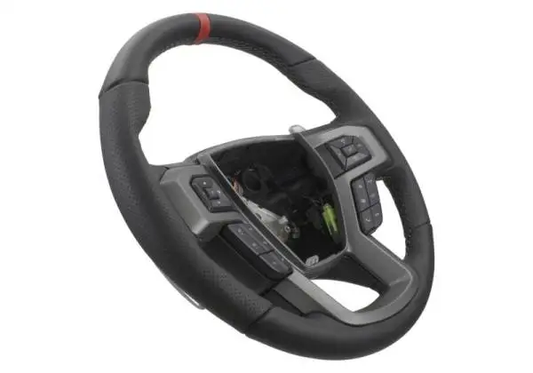 Ford Racing 15-18 F-150 Raptor Performance Steering Wheel Kit - Red Sightline image 4