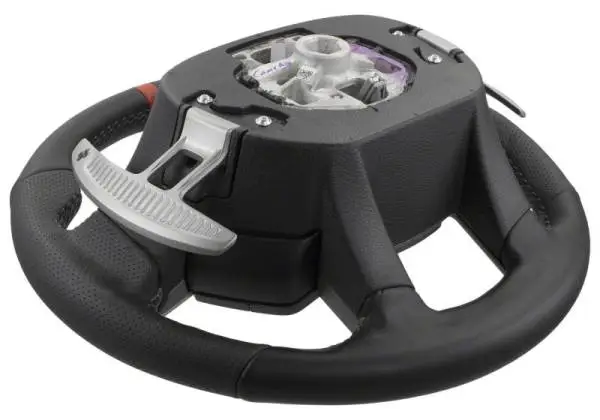 Ford Racing 15-18 F-150 Raptor Performance Steering Wheel Kit - Red Sightline image 7
