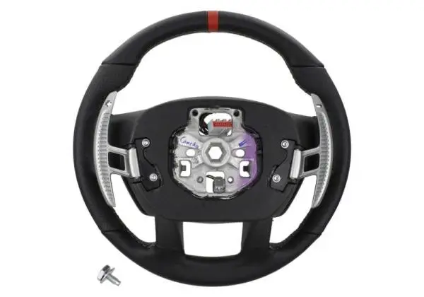 Ford Racing 15-18 F-150 Raptor Performance Steering Wheel Kit - Red Sightline image 8