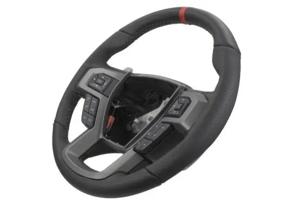 Ford Racing 15-18 F-150 Raptor Performance Steering Wheel Kit - Red Sightline image 12